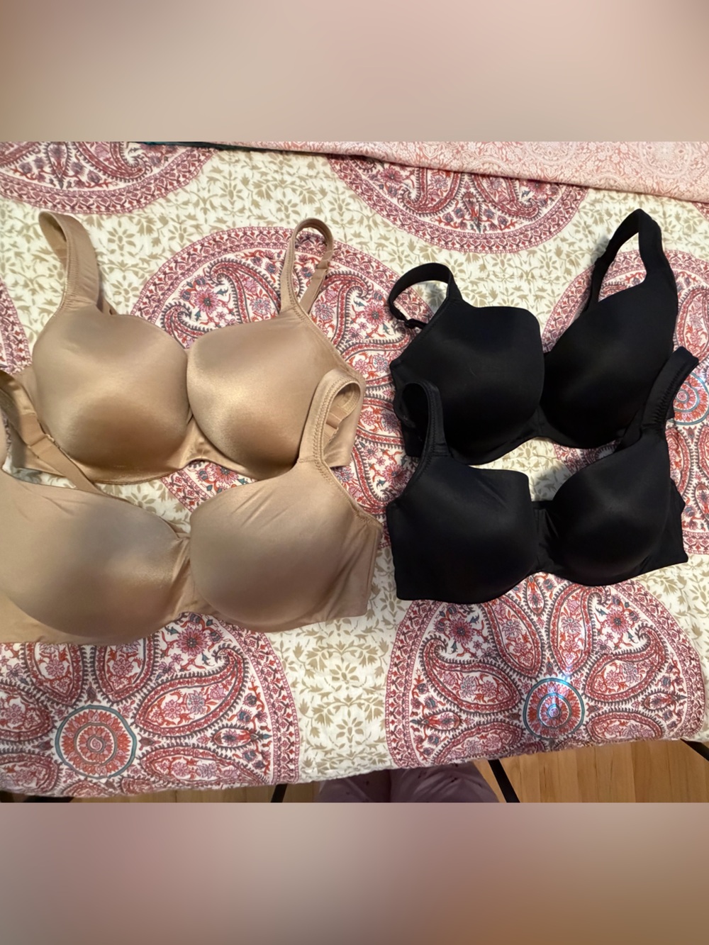 Soma Smooth Underwire Bra Duo - Black & Nude